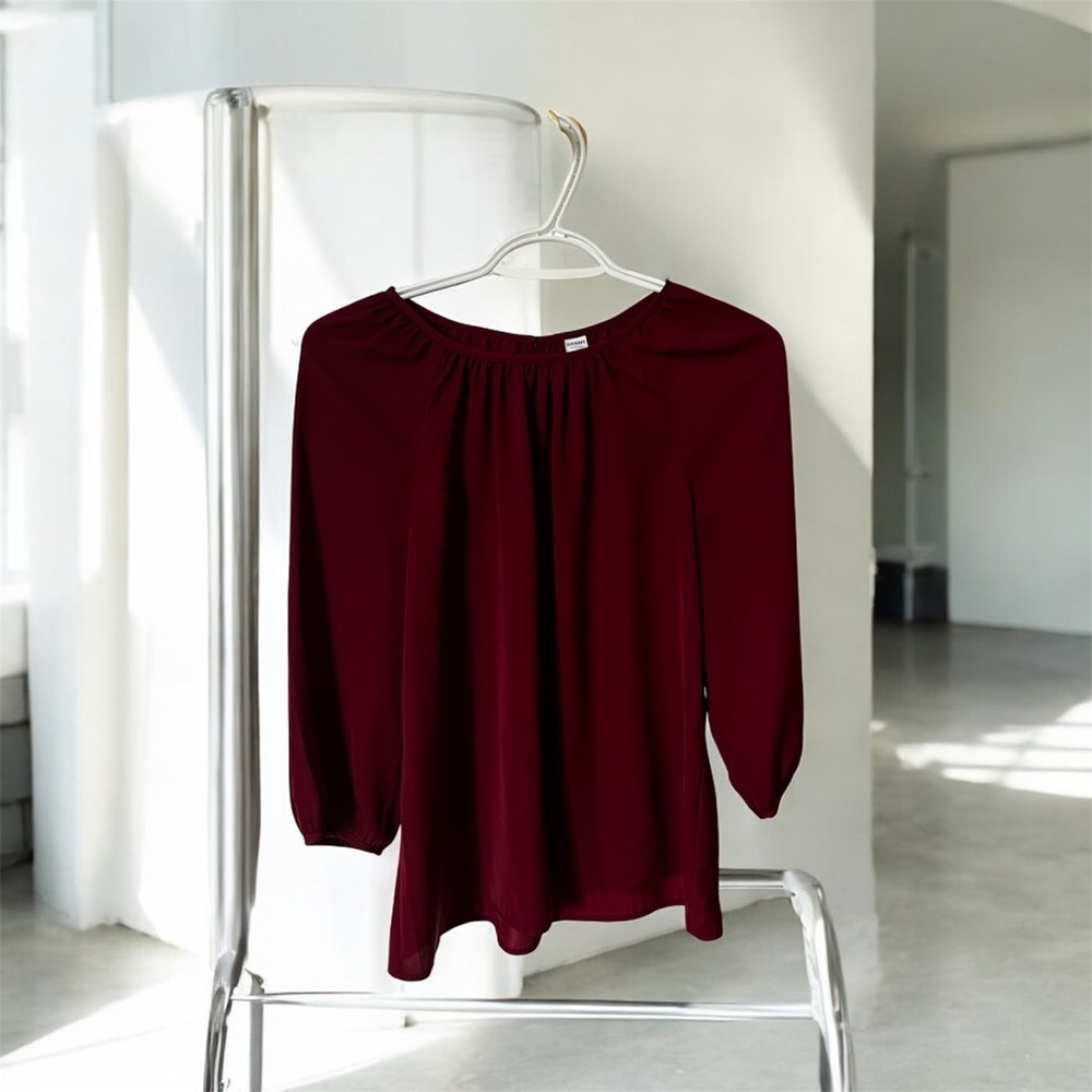 Old Navy Deep Red Women's Blouse